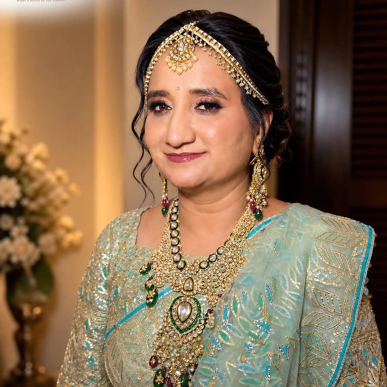 Vibrant Bridal Look bridal makeup look by Jiya Vadhwani in Udaipur